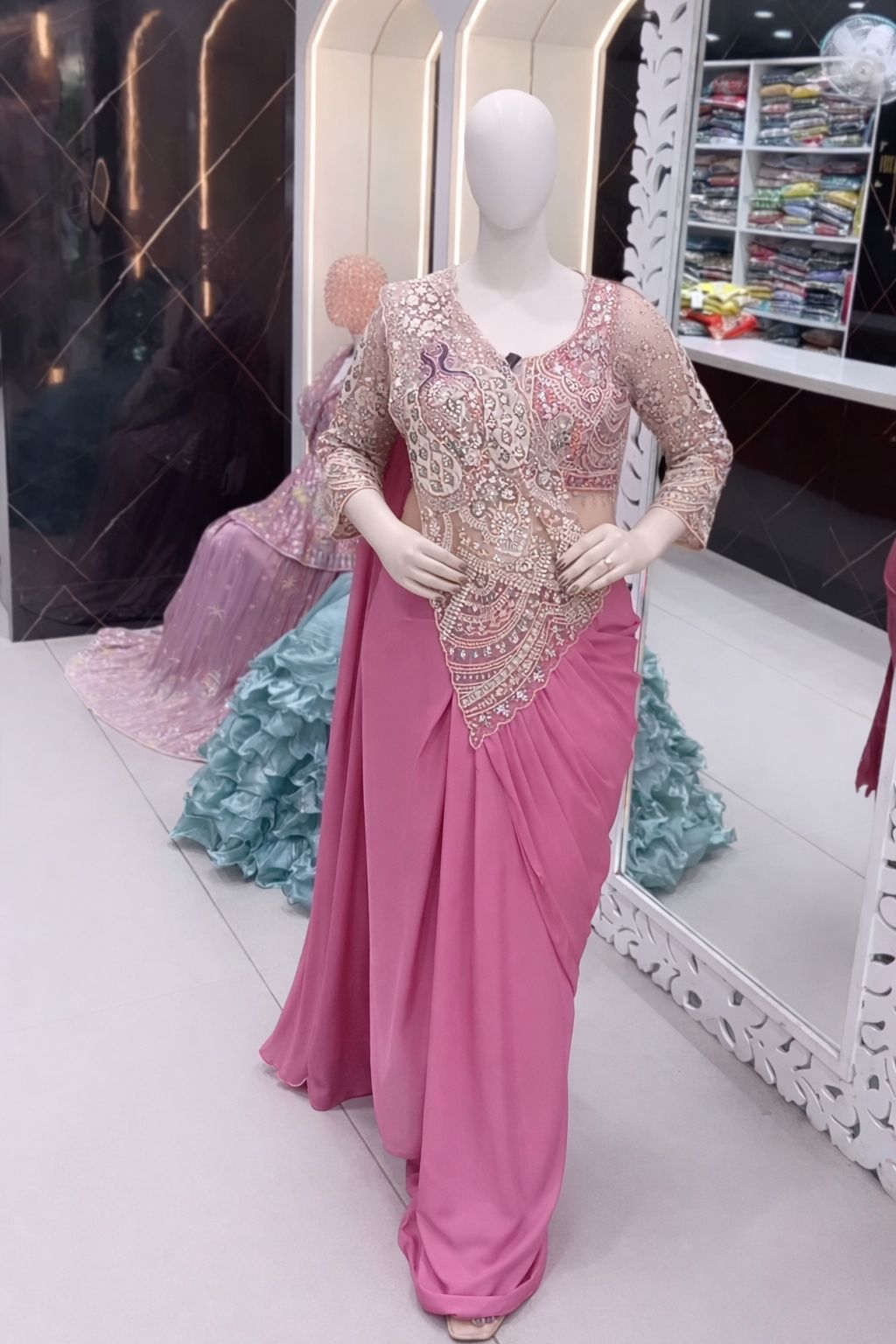 Elegant Ready to wear Saree