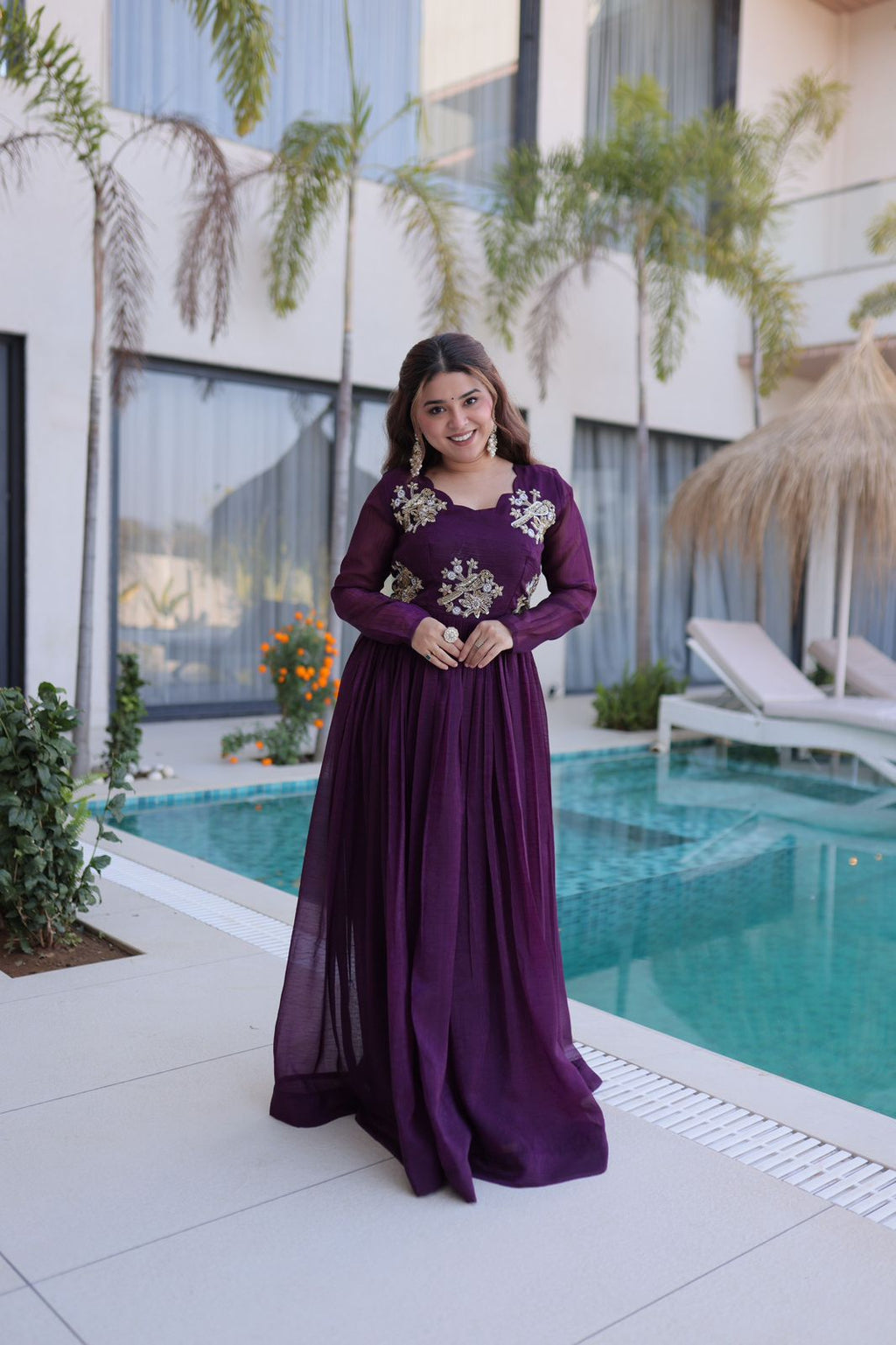 Readymade Designer Gown