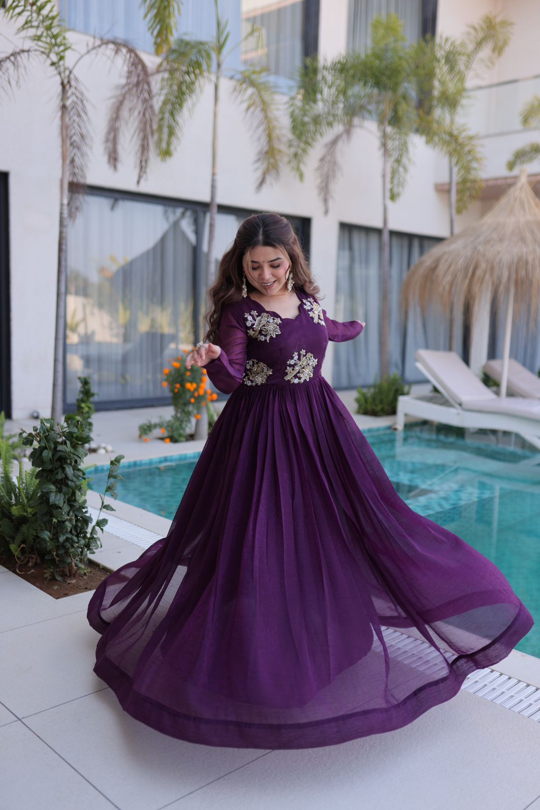 Readymade Designer Gown