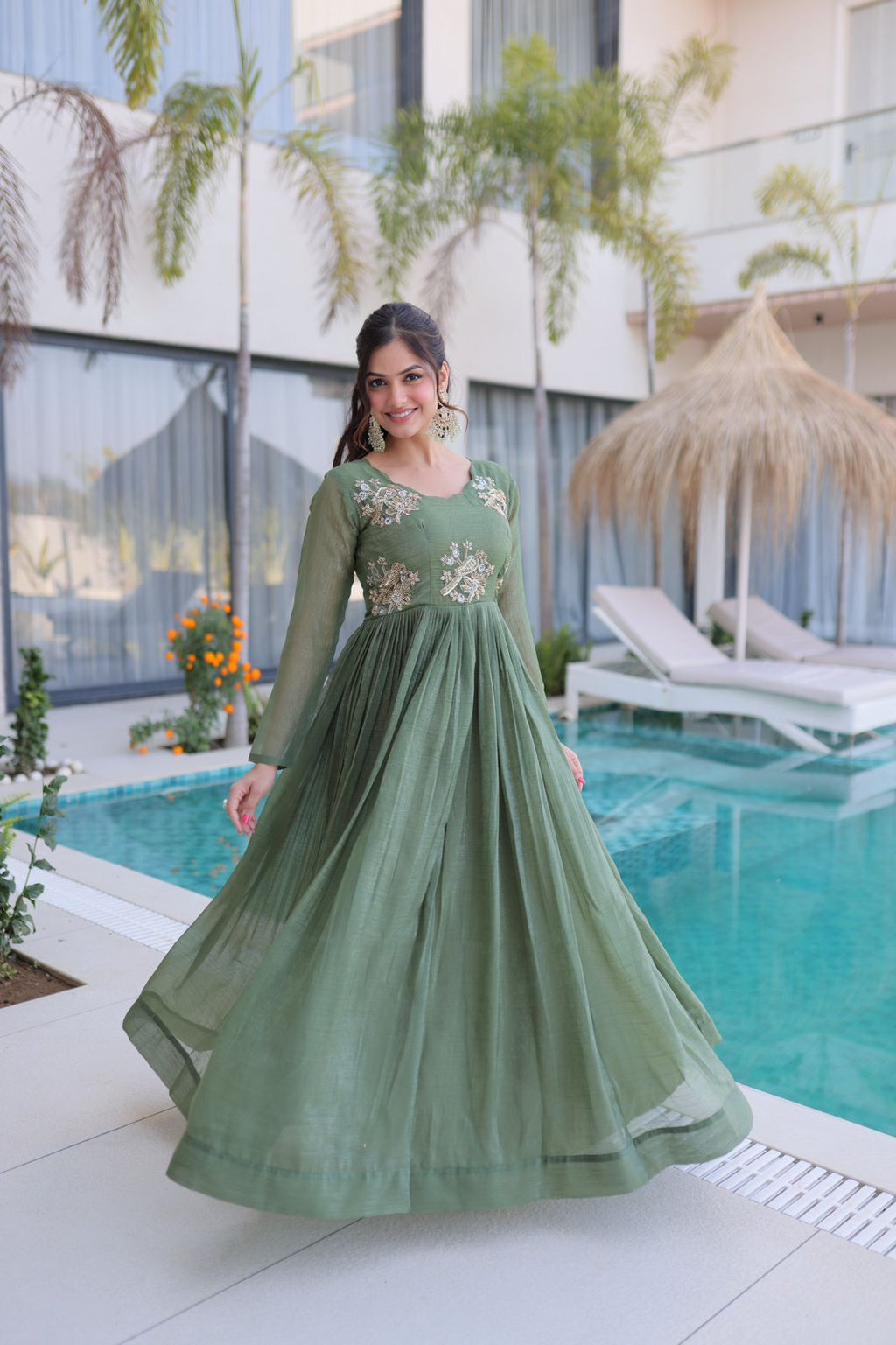 Readymade Designer Gown