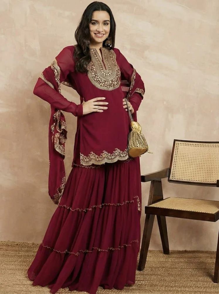 Viral Celebrity Sharara Set
