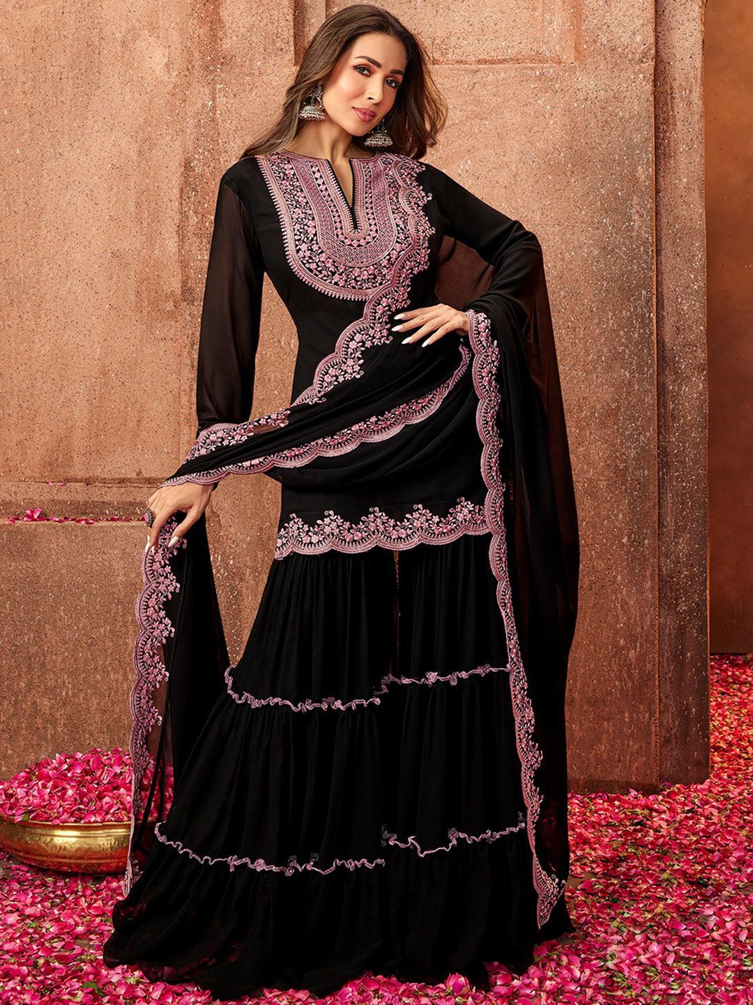Viral Celebrity Sharara Set