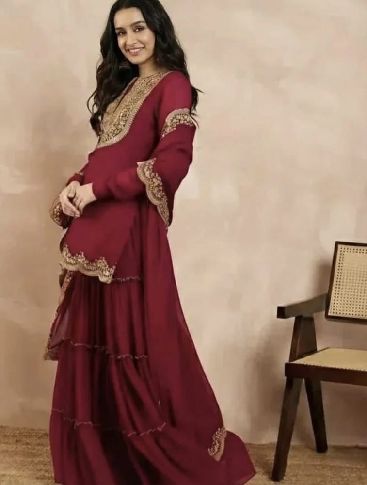 Viral Celebrity Sharara Set