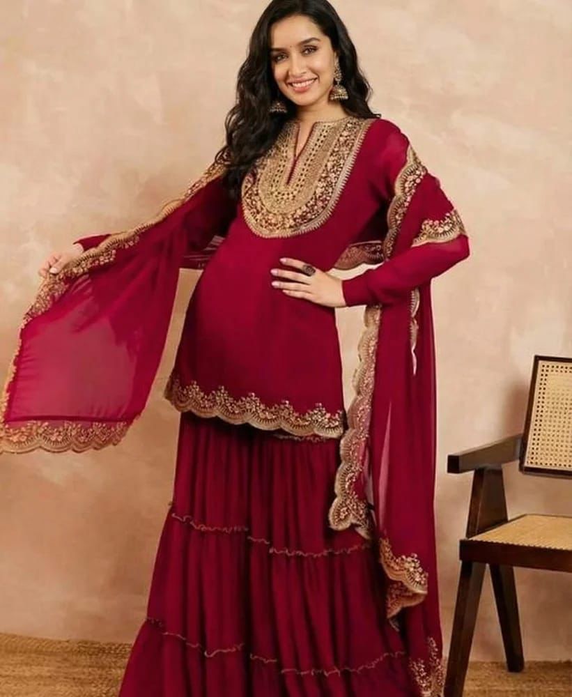 Viral Celebrity Sharara Set