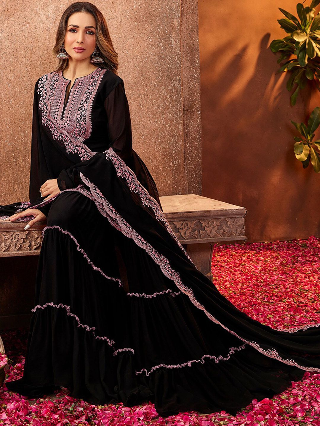 Viral Celebrity Sharara Set