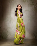 Beautiful Celebrity Inspired Floral Gown