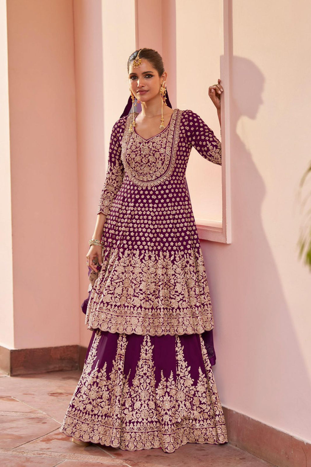 Premium Top with Skirt and Dupatta