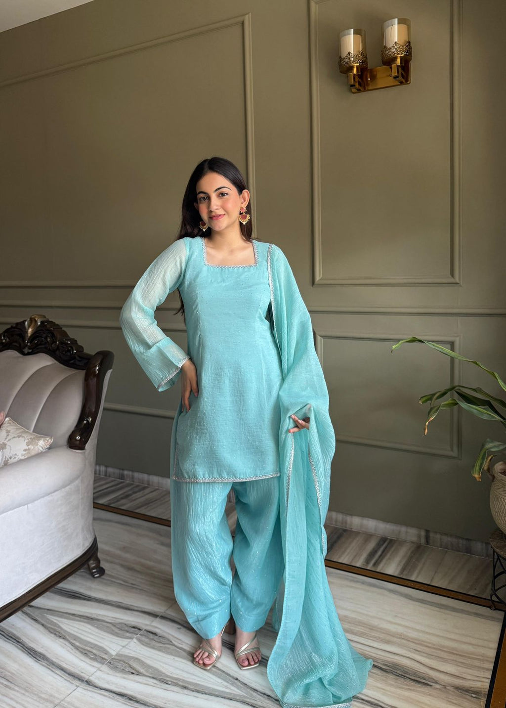 SPECIAL FARSHI SALWAR SUIT SET