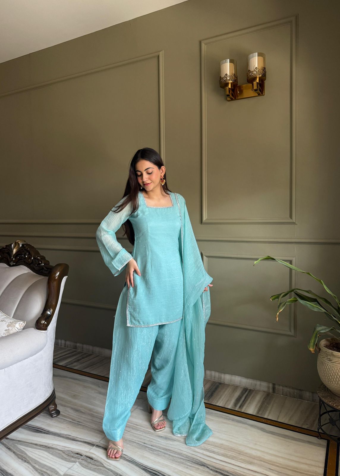 SPECIAL FARSHI SALWAR SUIT SET