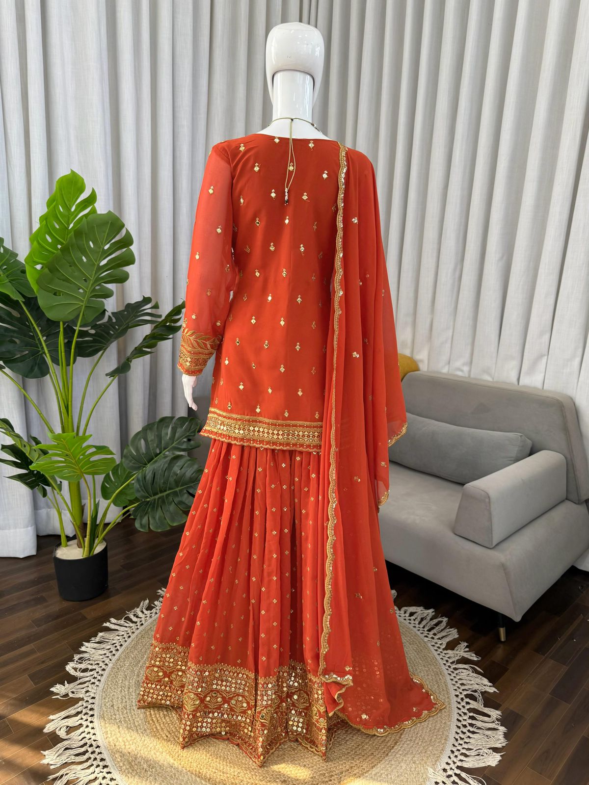 Designer Elegant Sharara Set