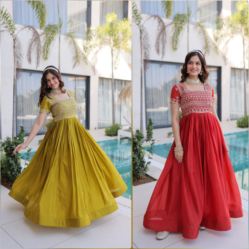 PREMIUM DESIGNER READYMADE GOWN