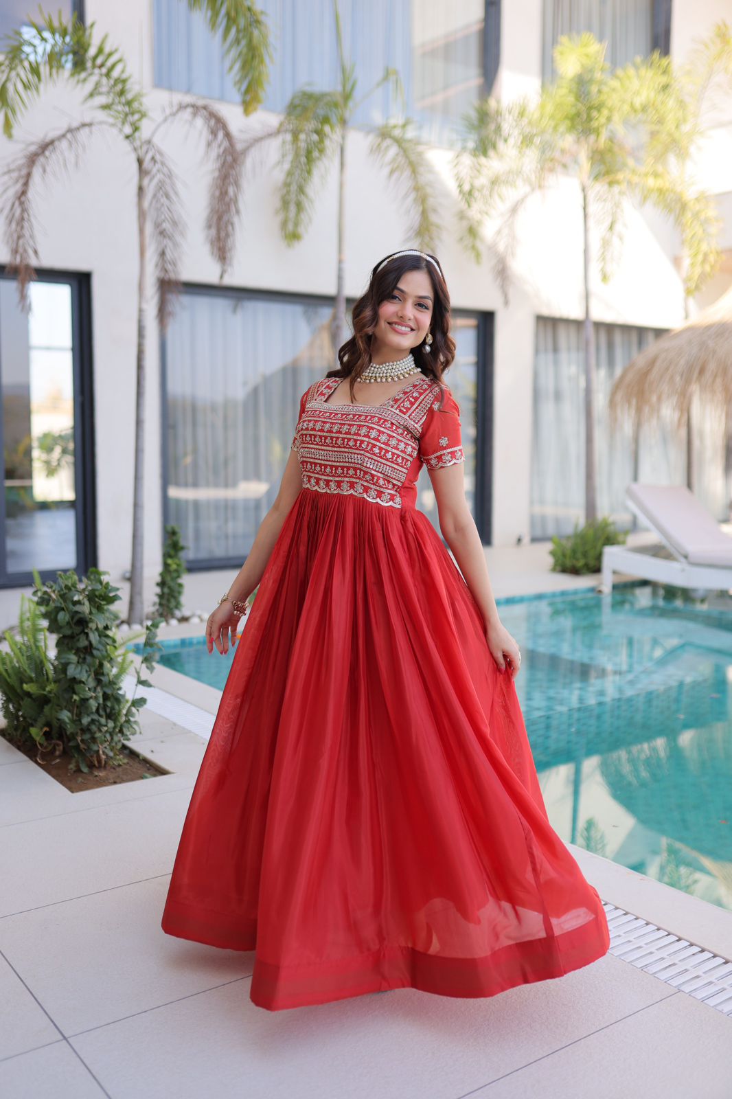 PREMIUM DESIGNER READYMADE GOWN