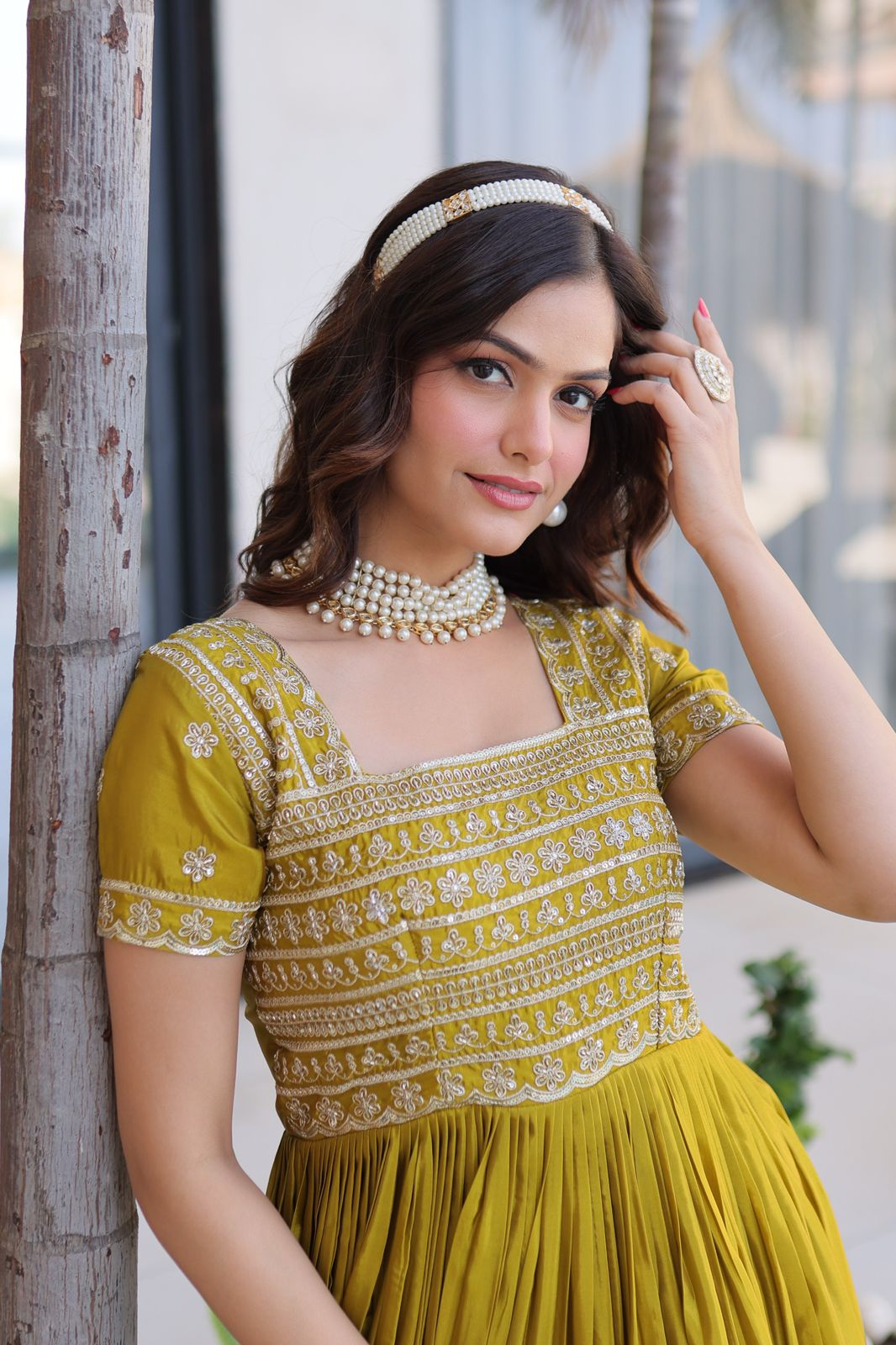 PREMIUM DESIGNER READYMADE GOWN