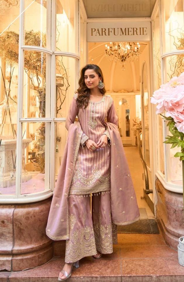 Luxury Silk Suit Set by Svarne
