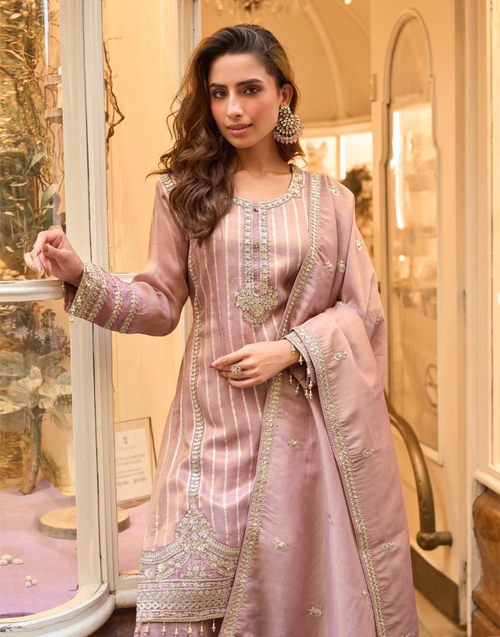 Luxury Silk Suit Set by Svarne
