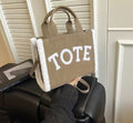 Trendy “TOTE” Mini Handbag with Fleece