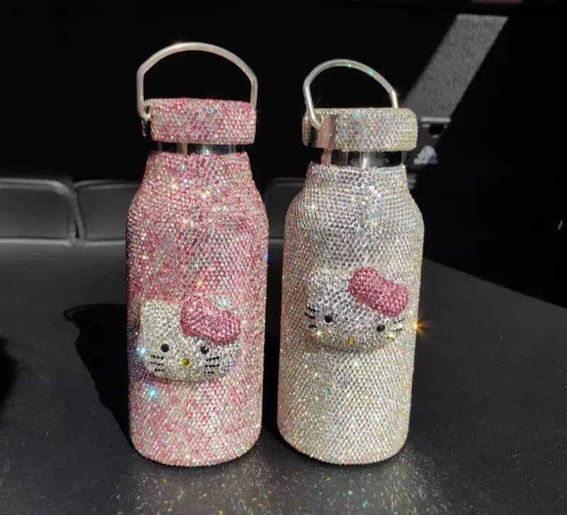 Rhinestone Mini Carry Bottle Pouch