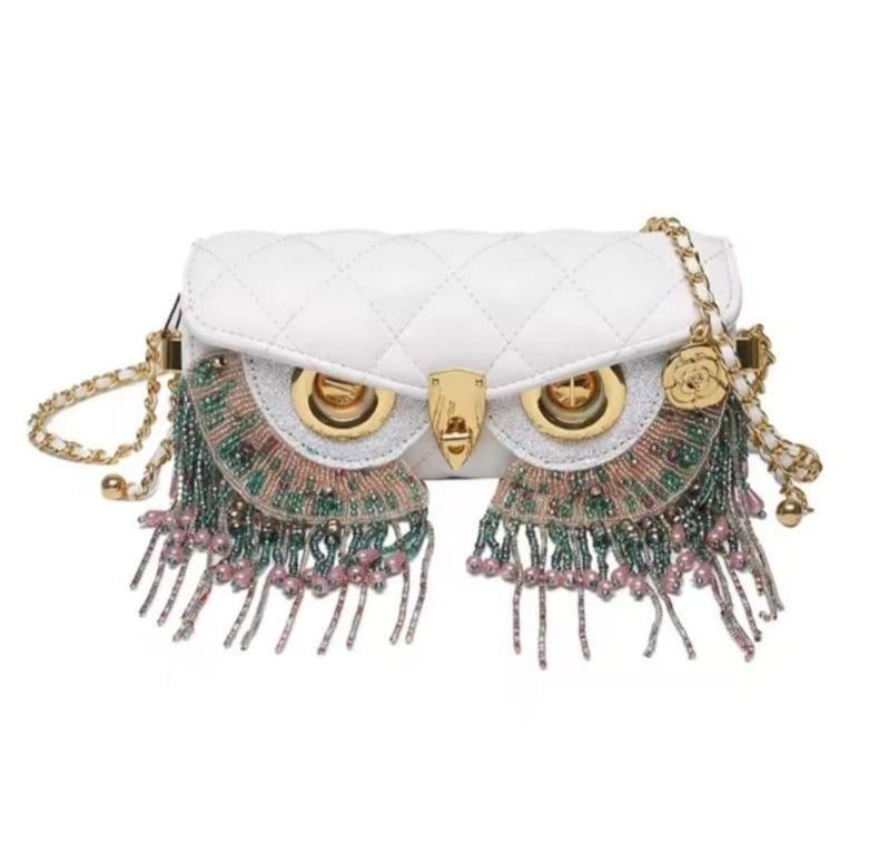 Luxury Owl Design Crossbody Bag