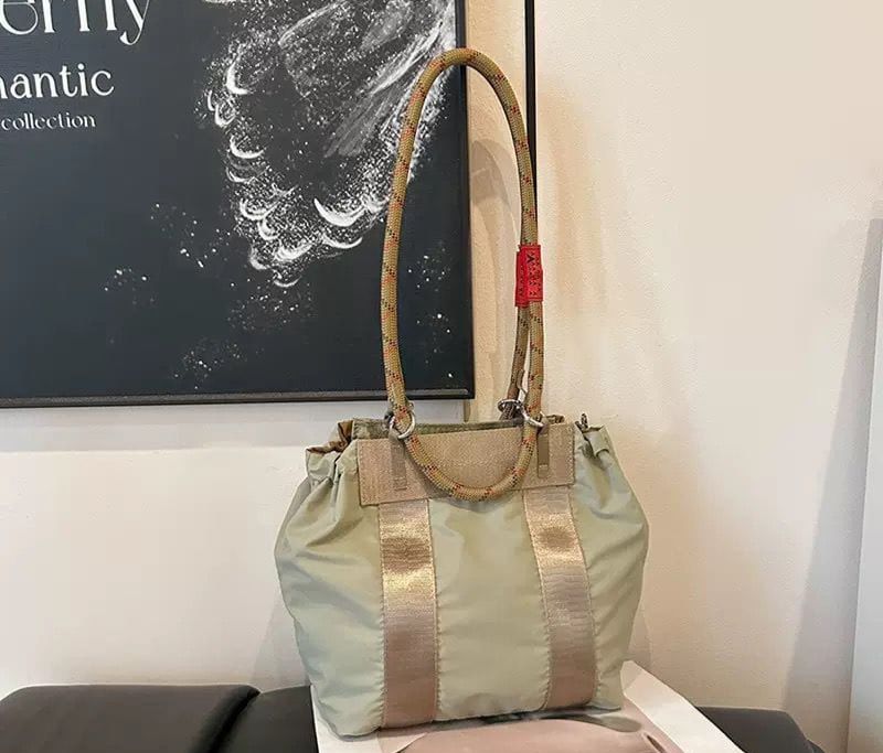 Casual Rope Handle Tote Bag