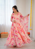 Beautiful Floral Gown