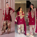 Heavy Embroidered Patiyala Suit with Salwar
