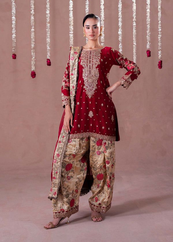 Heavy Embroidered Patiyala Suit with Salwar