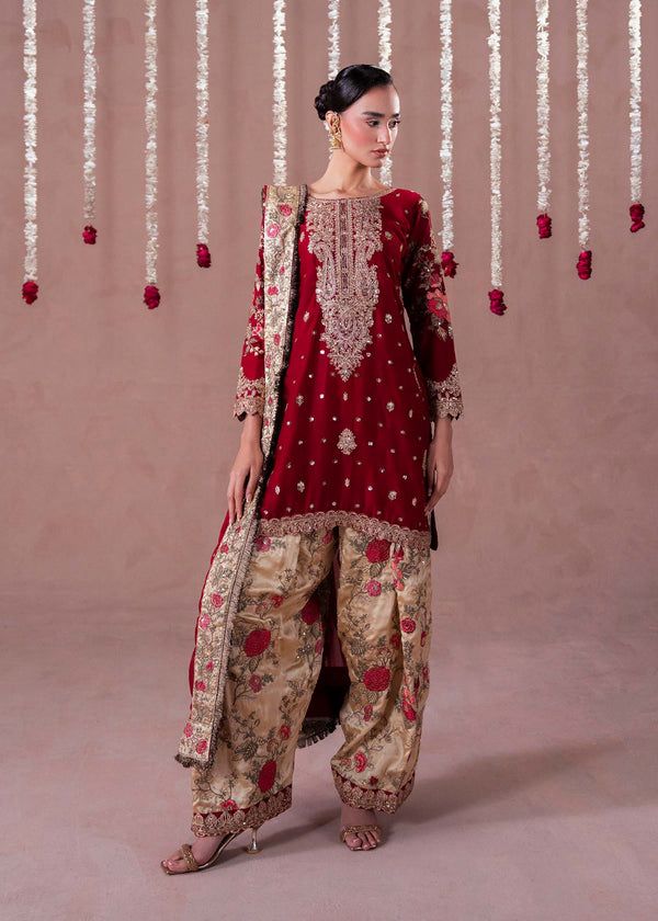 Heavy Embroidered Patiyala Suit with Salwar