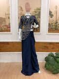 Heavy Embroidered Ready to Wear Saree