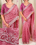 Classic Cotton Satin Saree