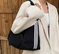 Sporty Sling Shoulder Bag with Front Zip Pocket