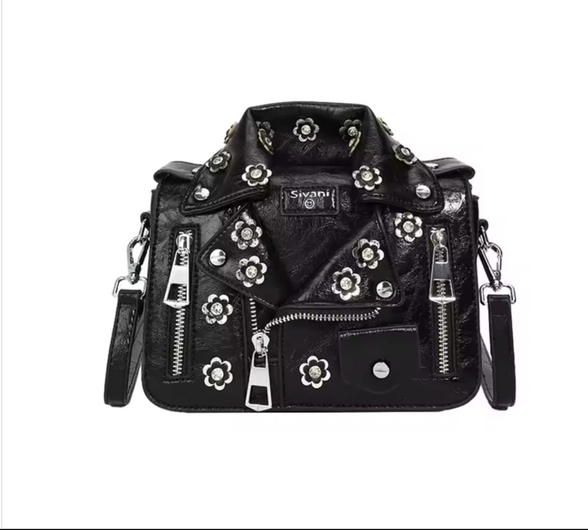 Elegant Studded Designer Handbag