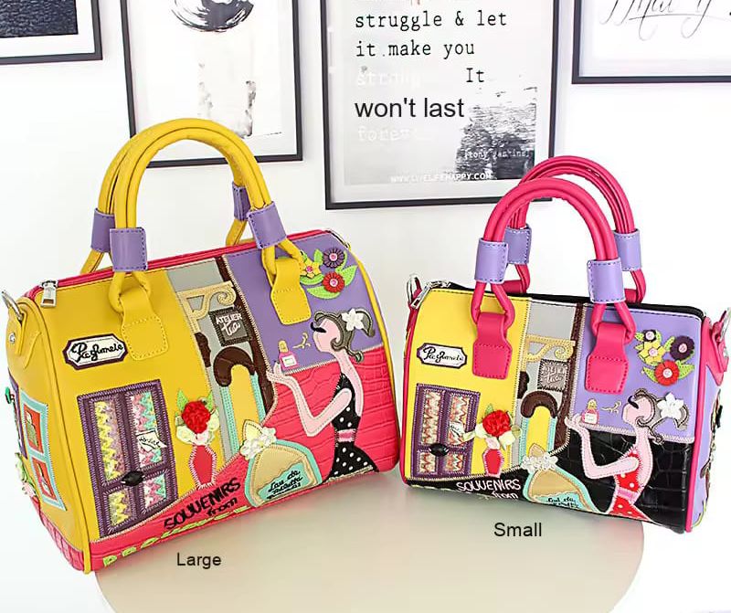 Colorful Patchwork Designer Handbag