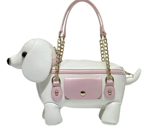 Adorable Dachshund Dog Shape Handbag