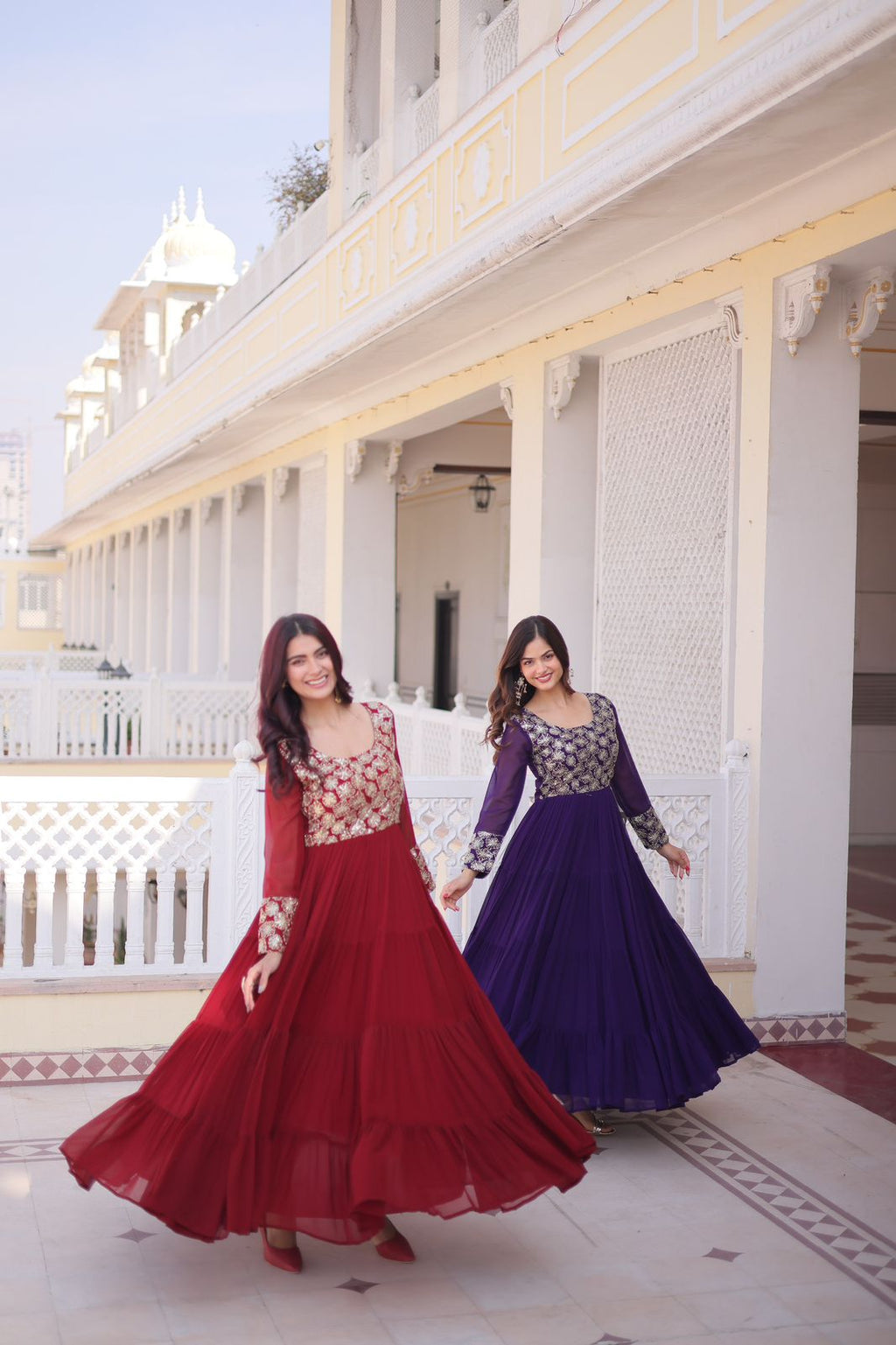 Royal Embroidered Gown