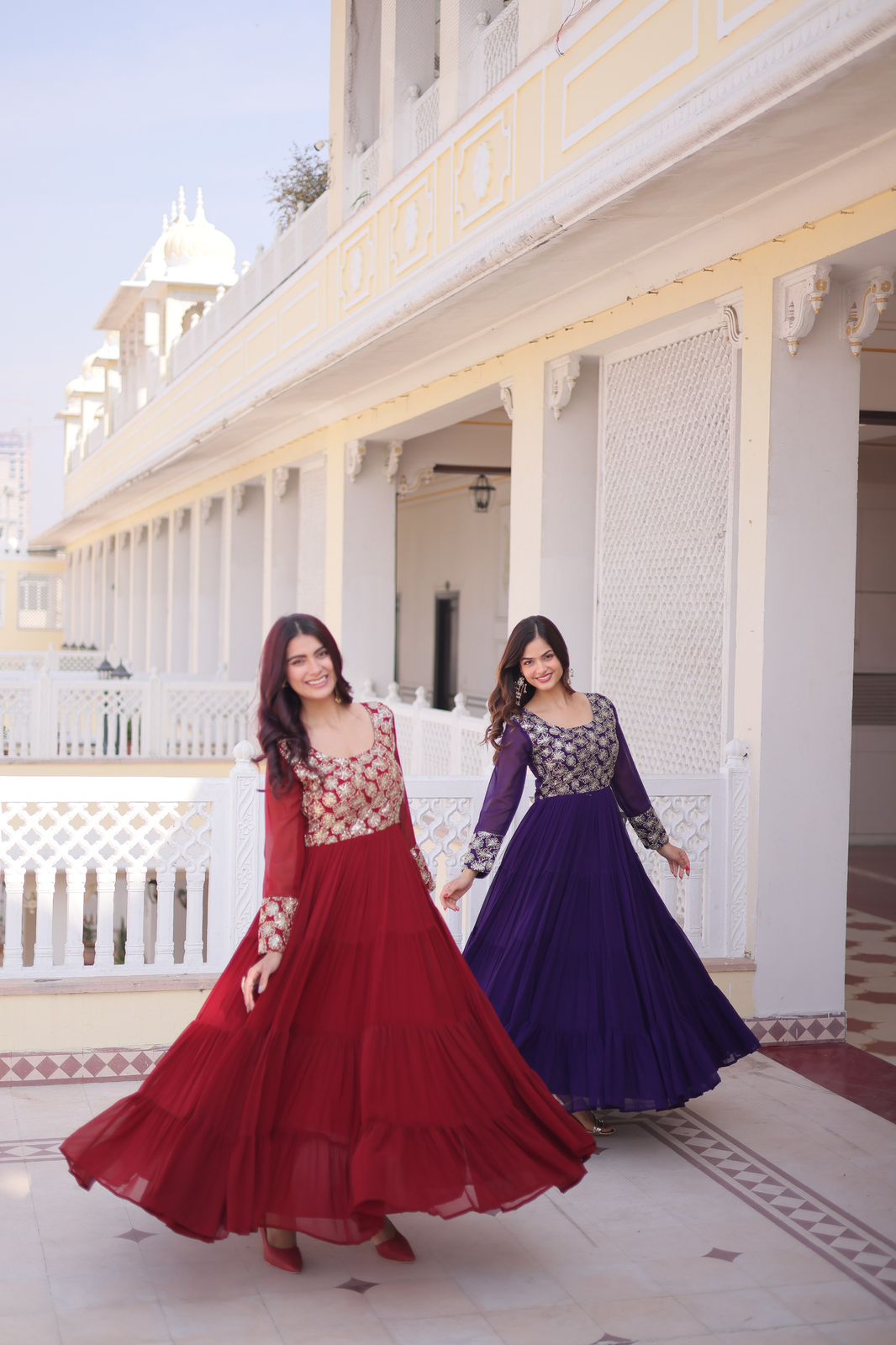 Royal Embroidered Gown