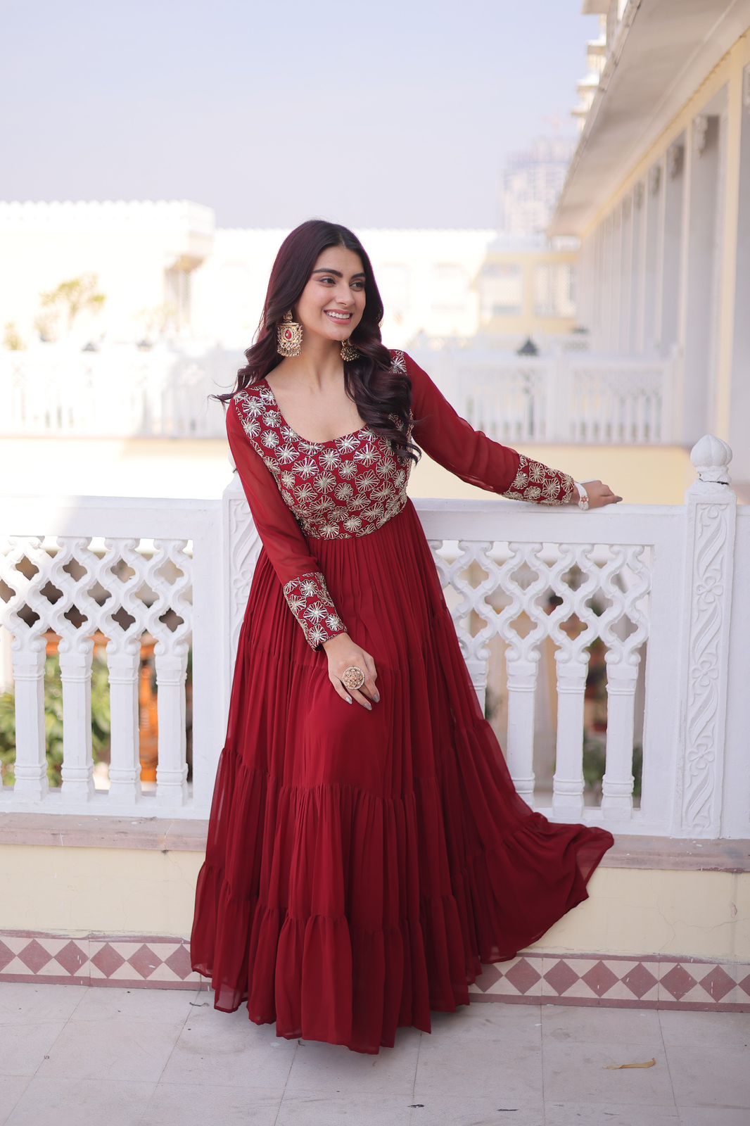 Royal Embroidered Gown