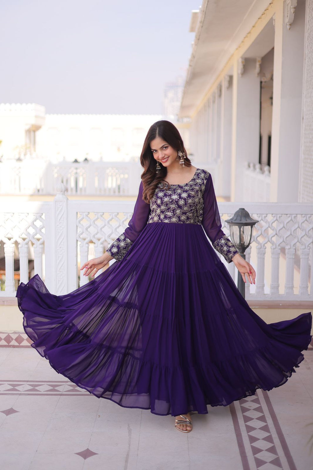 Royal Embroidered Gown