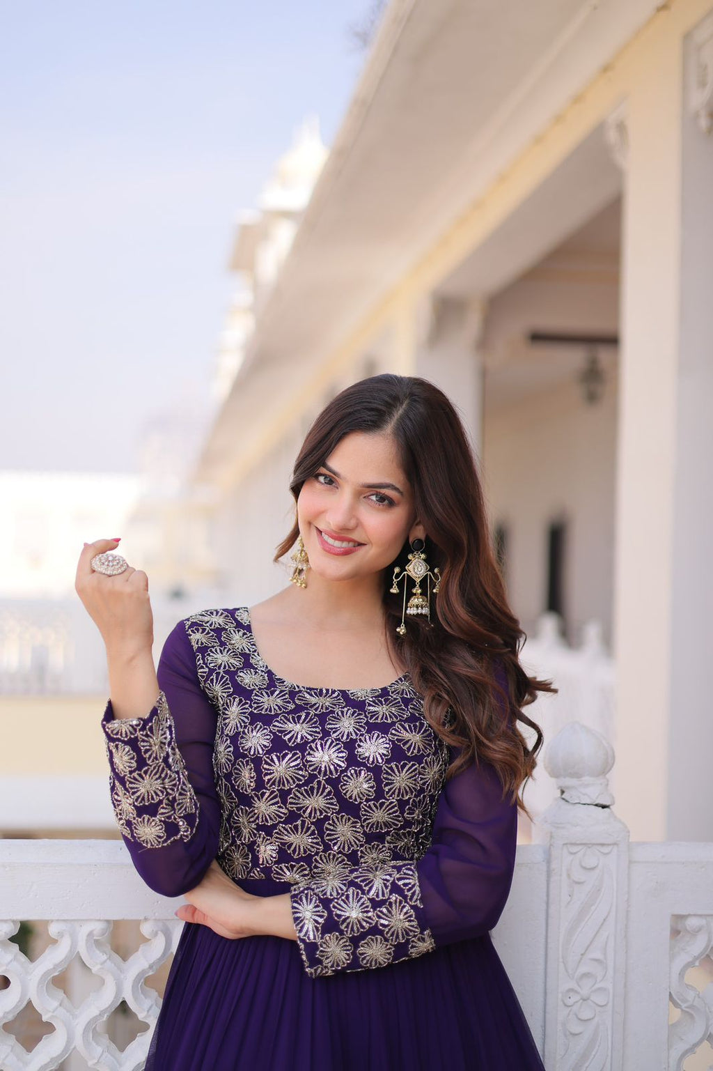 Royal Embroidered Gown