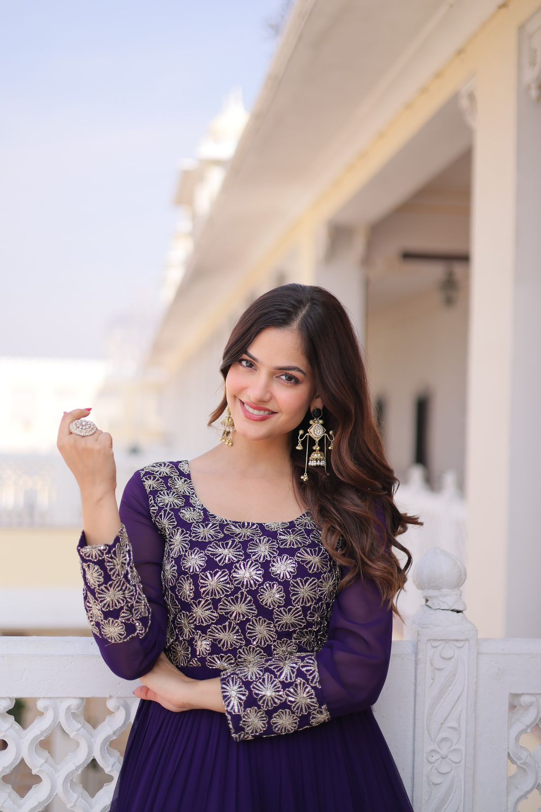 Royal Embroidered Gown