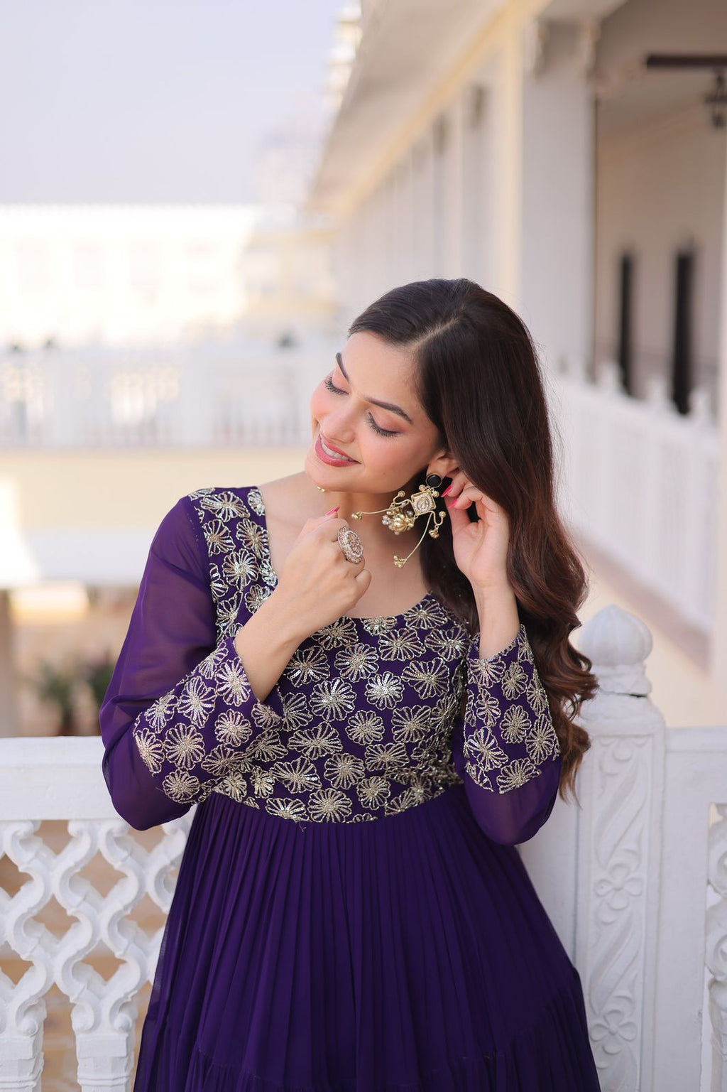 Royal Embroidered Gown