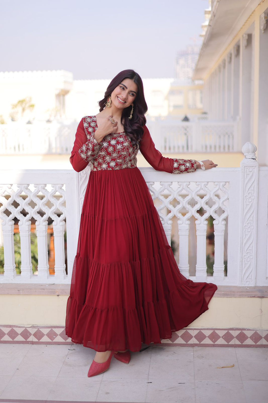Royal Embroidered Gown