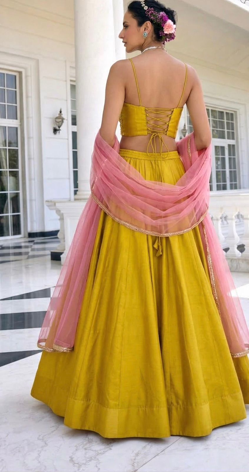 Crimson Lehenga Set
