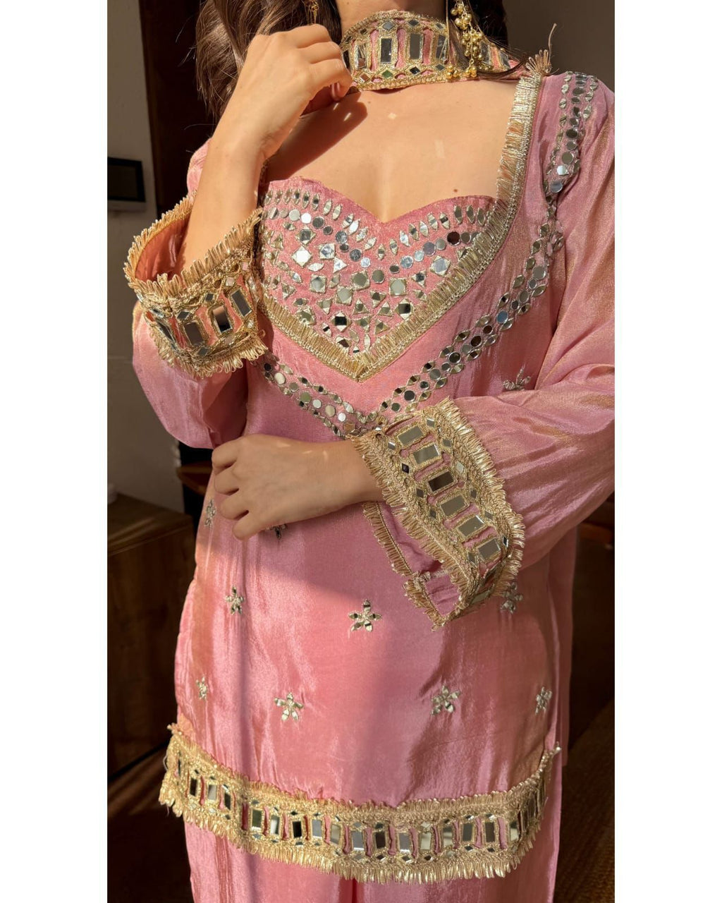 Beautiful Trending Ethnic Sharara Set