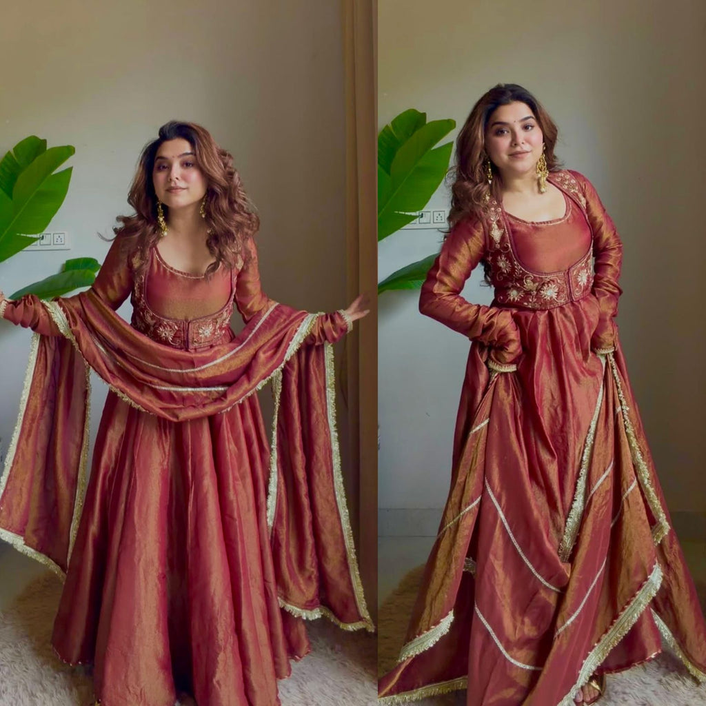 Beautiful anarkali suit set