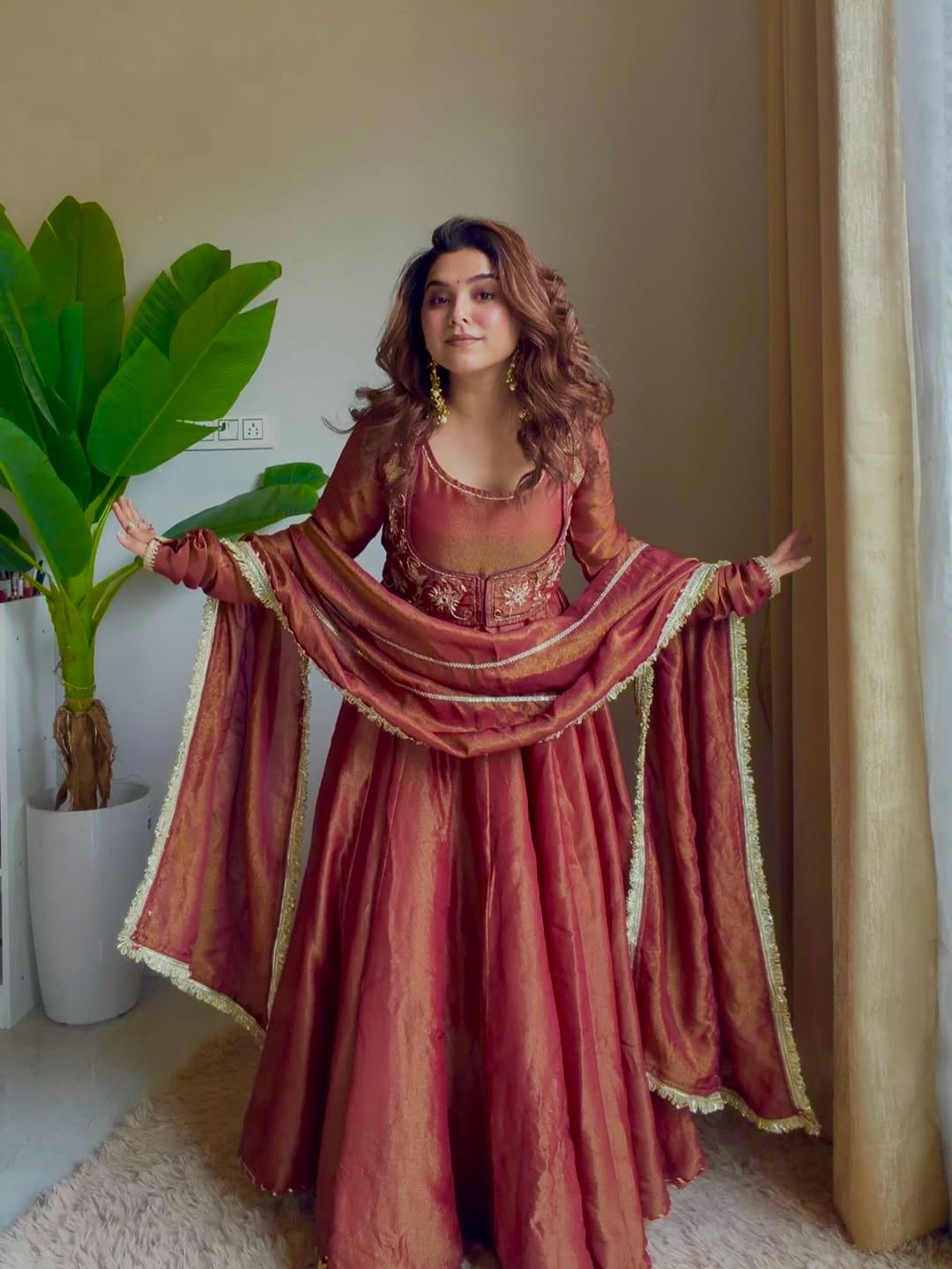 Beautiful anarkali suit set