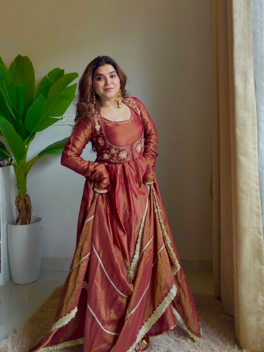 Beautiful anarkali suit set