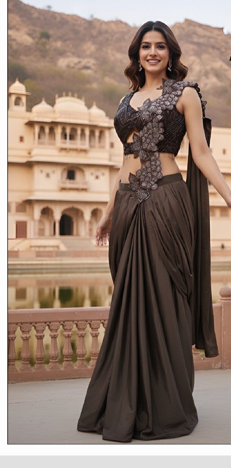 Pre-Stitched Saree for Women – Ready-to-Drape Trendy Saree for Party Wear
