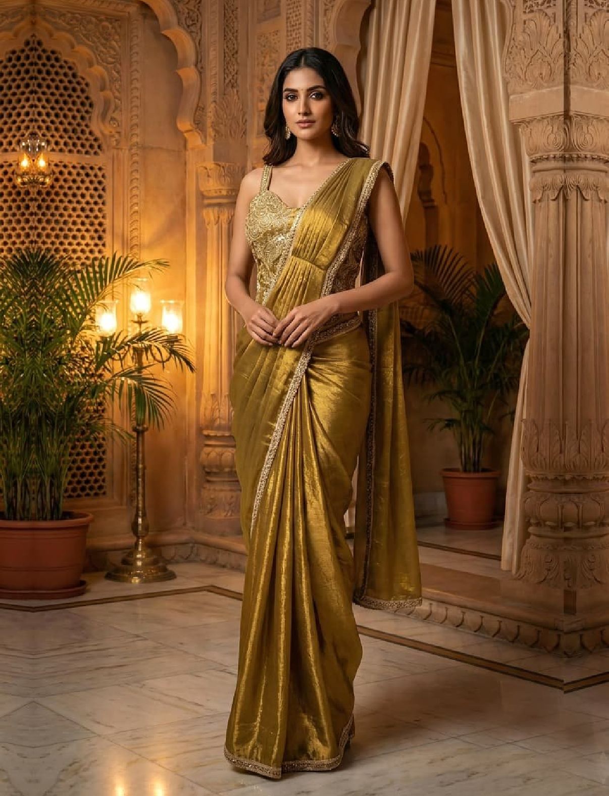 Pre-Stitched Saree for Women – Ready-to-Drape Trendy Saree for Party Wear