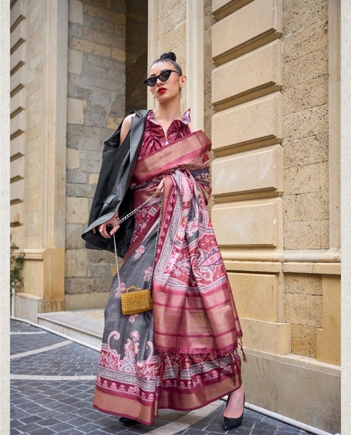 Pure Satin Saree