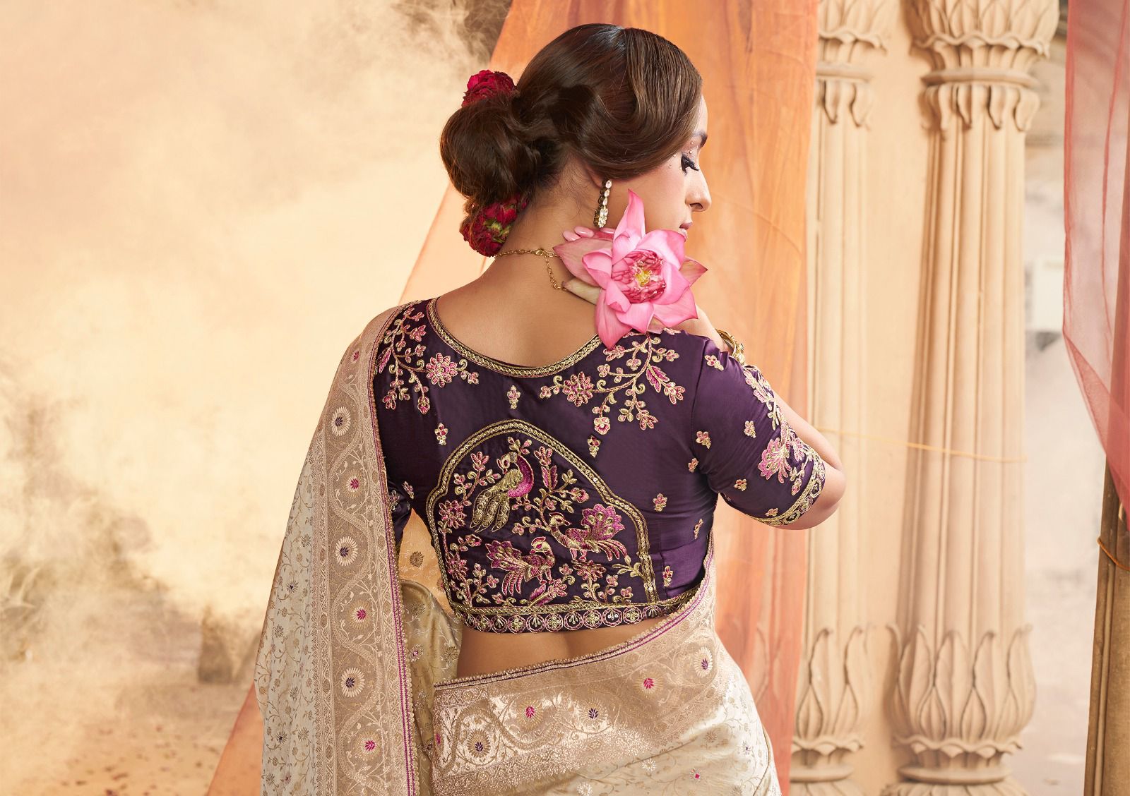 Premium Royal Look Satin Saree